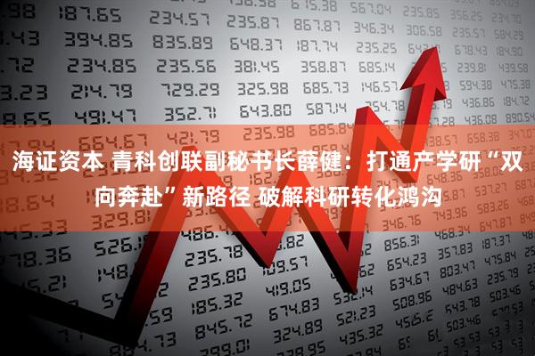 海证资本 青科创联副秘书长薛健：打通产学研“双向奔赴”新路径 破解科研转化鸿沟