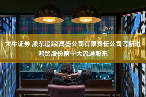 大牛证券 股东追踪|高盛公司有限责任公司等新进鸿铭股份前十大流通股东